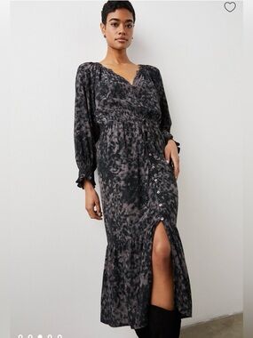 Net rails CeCe midi dress